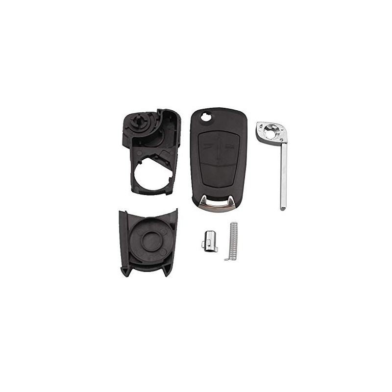1 x replacement key shell with 2 buttons, flip key,