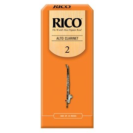 Rico 2.0 Strength Reeds for Alto Clarinet (Pack of 25)