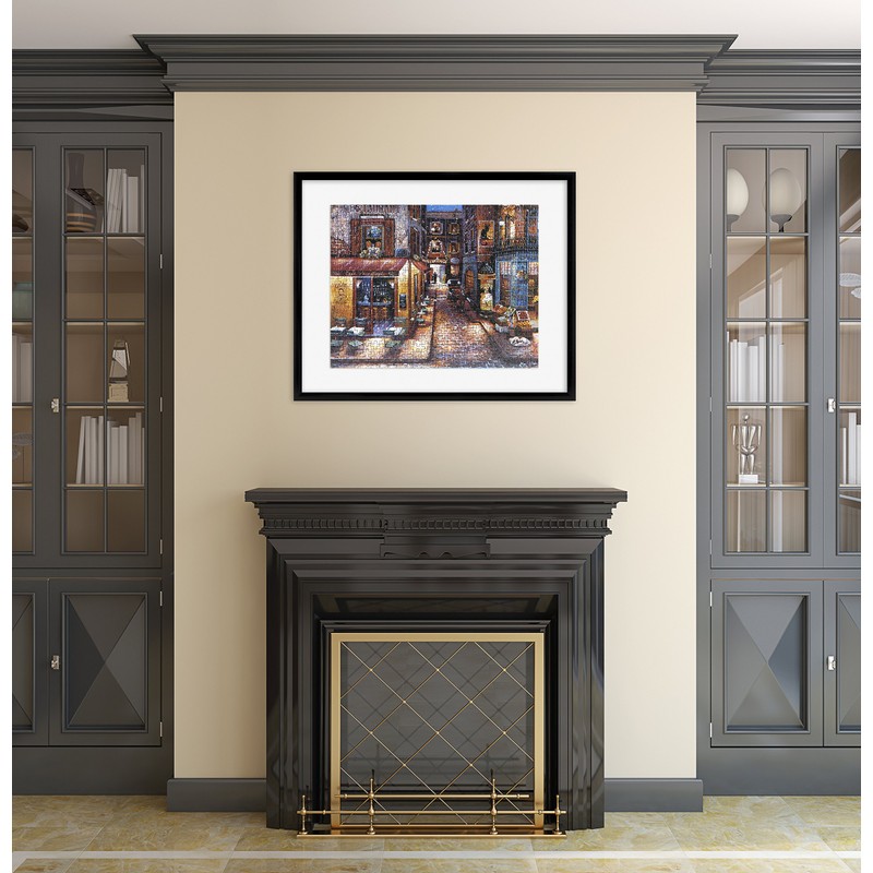 MCS Frame for Puzzles, Black, 24 x 30 in or
