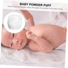 minkissy 4 Sets Baby Talcum Powder Puff Baby Care Gentle