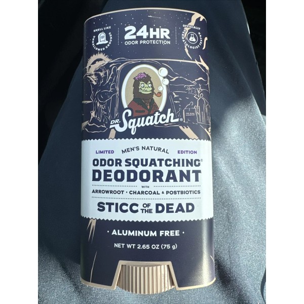 Dr. Squatch Sticc of the Dead NEW Limited Edition Deodorant