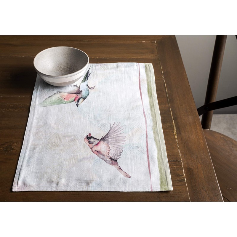 Maison d' Hermine Flying Birds 100% Cotton Set of 4
