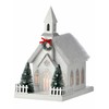 Regency International 11.5" Led/Bty Crdbrd TMR Country Church