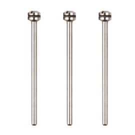 PROXXON No. 28815 Dedicated Shafts 3 [Replacement Shaft with Cutting Wheel, Buff, Disc Whetstone, Shaft Diameter 0.09 inch (2.35 mm)