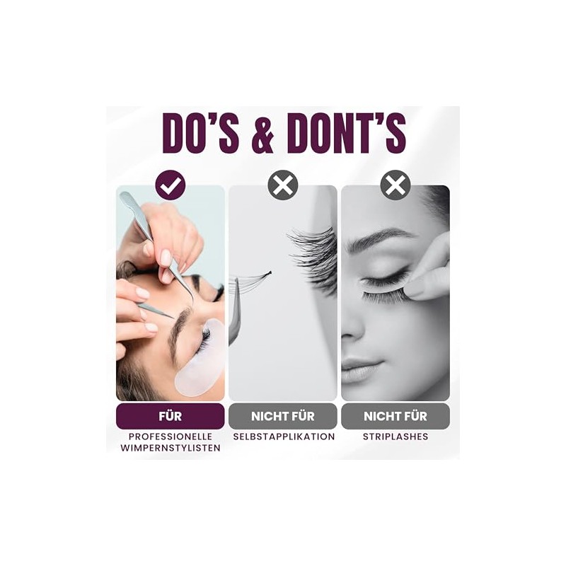 Wimpanista Pro Lash Starter Eyelash Glue with Eyelash Durability up