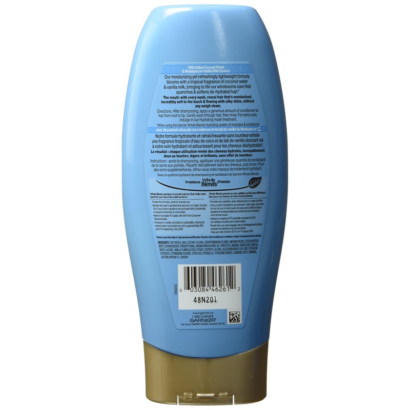 Garnier Whole Blends Conditioner with Coconut Water & Vanilla Milk