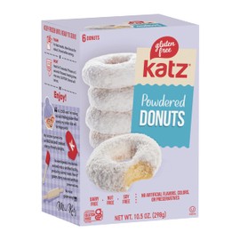 Katz Gluten Free Variety Pack. English Muffin, Powdered Donut, And Cinnamon Rugelach. Dairy, Nut, Soy and Gluten Free | Kosher (1 Pack of each)