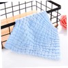 minkissy 4pcs Multi Layer Cotton Washcloths Soft Hand Towels for