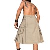 AKARMY Men's Kilt for Men, Camo Scottish Outdoor Utility Pleated