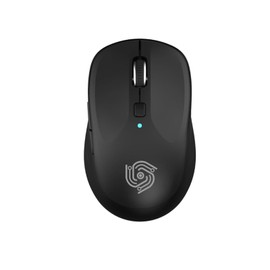 MKETech Electronics Wireless Computer Mouse - Full-Size 2.4G USB Receiver Mouse, 6 Buttons with Back/Forward, 3 DPI Levels, Lightweight, Ambidextrous Design, Black (MKE 410)
