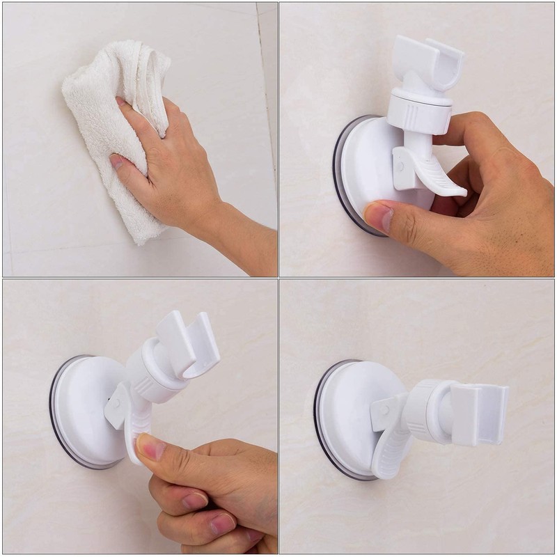 Hand Shower Holder, Suction Cup Hand Shower Holder, Reusable Hand