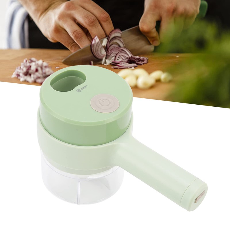 Electric Vegetable Cutter Efficient Cordless Automatic Vegetable Slicer for Home
