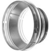 12" to 10" Duct Reducer with Rubber Gasket Round Reducer