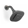 Atomi Bluetooth Speaker Showerhead Matte Black 3Watts 1.8 GPM AT1490B