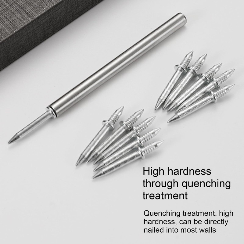 400 Pcs Double Headed Skirting Board Nail, Seamless Skirting Board