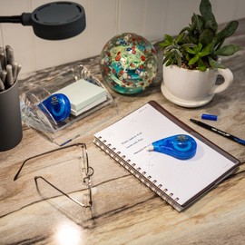 BIC Wite-Out Brand EZ Correct Correction Tape, 19.8 Feet, 4-Count Pack of White Correction Tape, Fast, Clean and Easy to Use Tear-Resistant Tape Office or School Supplies