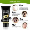Mascarilla Negra Poros Puntos Negros Acné Todo Tipo De Piel