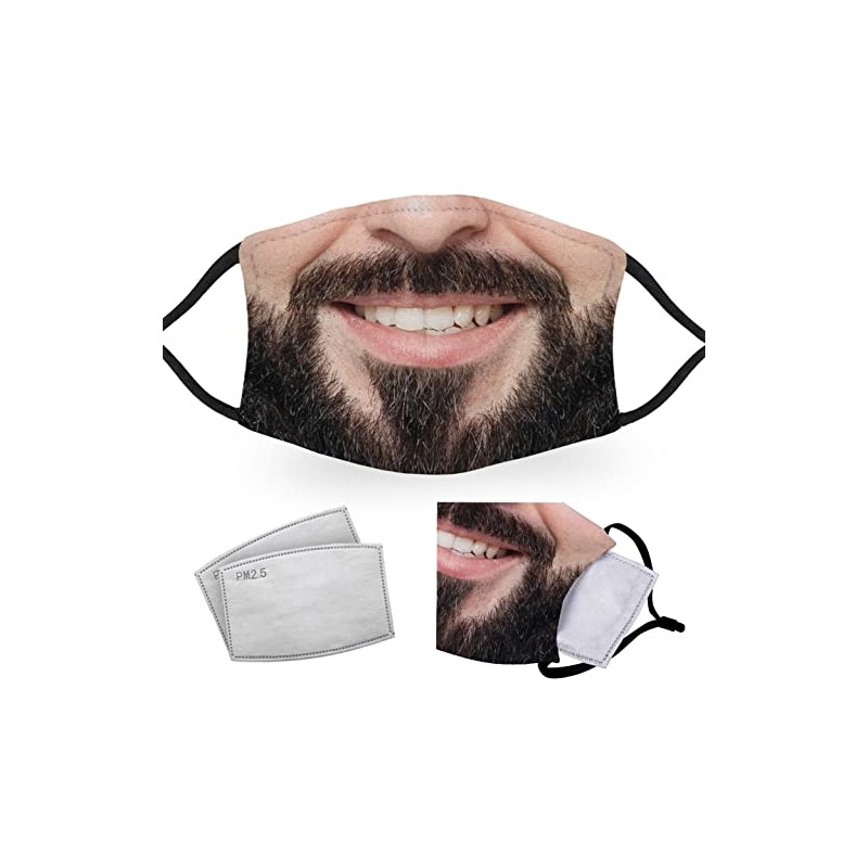 Beard - Reusable Childrens Face Masks - 2 Filters Included