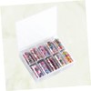 Mikinona 10pcs Removable Flower Sky Pattern Nail Art Stickers for