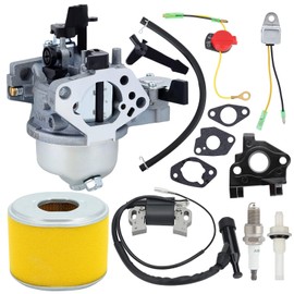 Panari GX240 GX270 Carburetor for Honda GX 240 8.0 HP GX 270 9.0 HP Small Engine Parts Carb Kit Replace 16100-ZE2-W71 16100-ZH9-W21 with 17210-ZE2-515 17210-ZE2-822 Air Filter