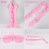 Delivery Within 3 Days, Two 45g Feather Python Long Scarves
