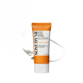 Some V10 Hyal Air Fit Protector Solar Spf 69oz 50ml Coreano Centella Cara Protección Graso Deja Tono Blanco Irrita Ojos Piel