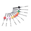 sourcing map PCB Drill Bits 0.3mm-1.2mm Tungsten Carbide Rotary Tool