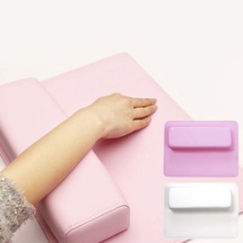 Nail Hand Pillow Wrist Rest Nail Cushion Nail Pad Arm Rest - 2 Nail Wrist Rest - White / 네일 손베개 손목 받침대 네일쿠션 네일패드 팔받침대 - 2네일손목받침-화이트