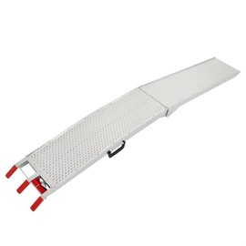 munirater Motorcycle Aluminum Loading Ramp 7.5FT x 6IN 750 LBS Capacity Replacement for ATV UTV Pickup Trailer Motorcycle Dirt Bike Lawn Mower Snowblower