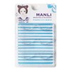 Musegetes 3 Pairs Lower Eyelashes False Eyelashes Transparent Axis False