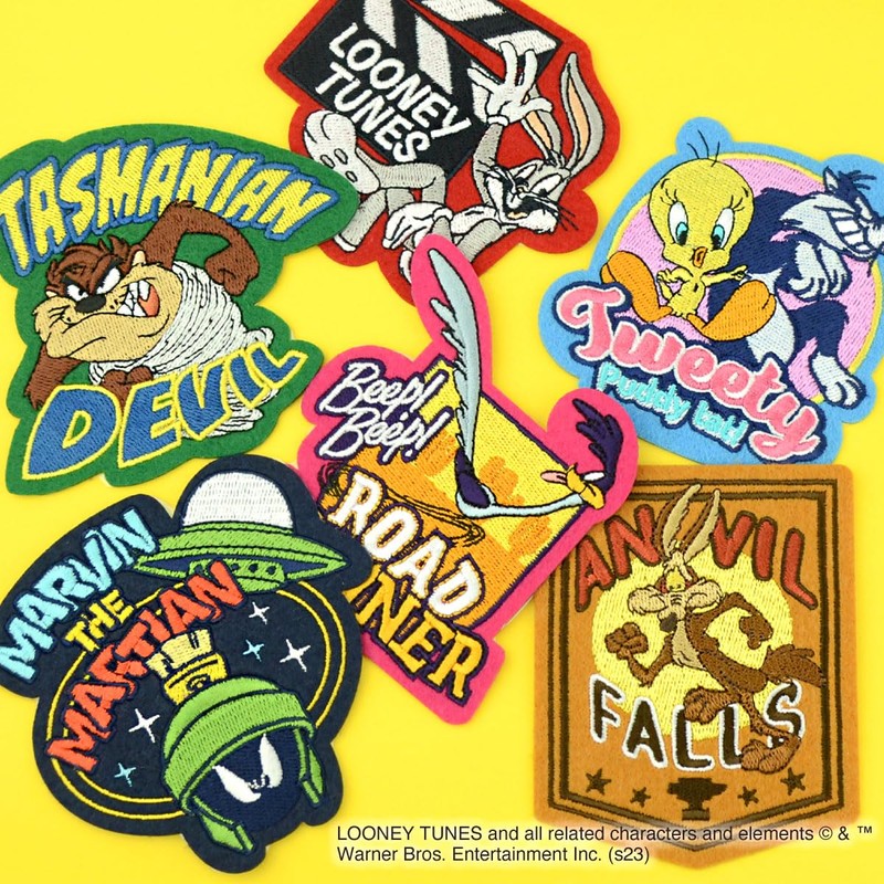 Looney Tunes Tazmanian Devil Seal Patch