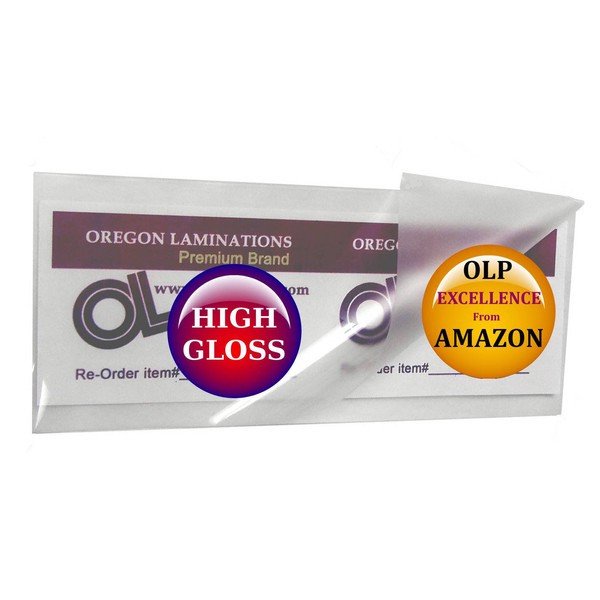 Qty 500 Hot 6-1/2 x 12-3/4 Laminating Pouches 3 Mil