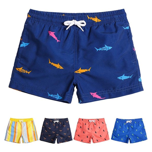 maamgic Boys Swim Trunks Toddler Swim Shorts Little Boys Bathing Suit Swimsuit Toddler Boy Swimwear