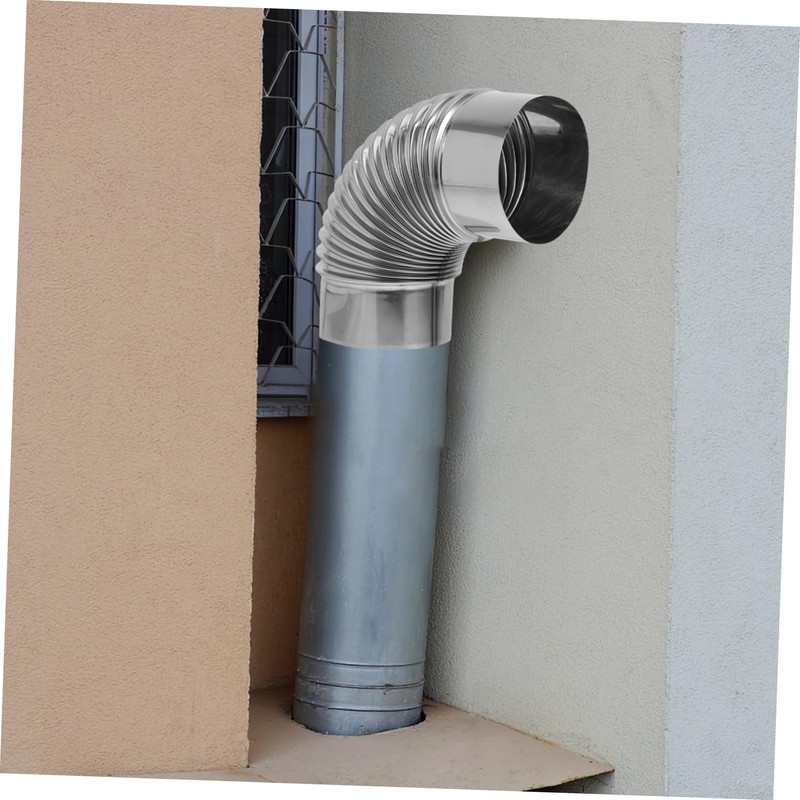 COHEALI 2pcs Stainless Steel Elbow for Outdoor Stoves Flue Connector