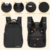 OUUTMEE Bartender Bag, Bartender Kit Travel Backpack for Cocktail Shaker