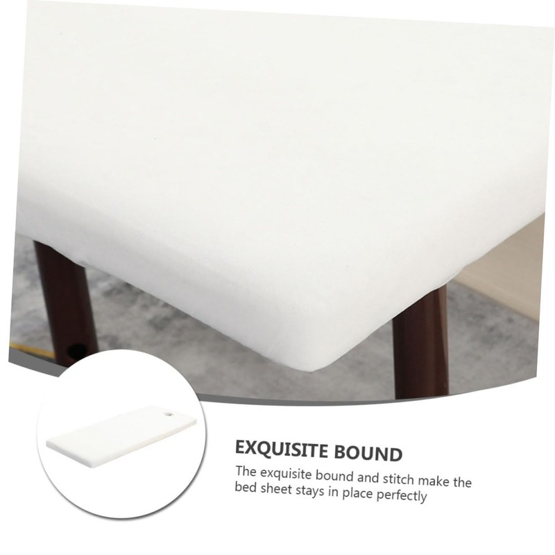 BIUDECO Bed Table Cover Foot Bath Massage Sheet Beauty Sheets