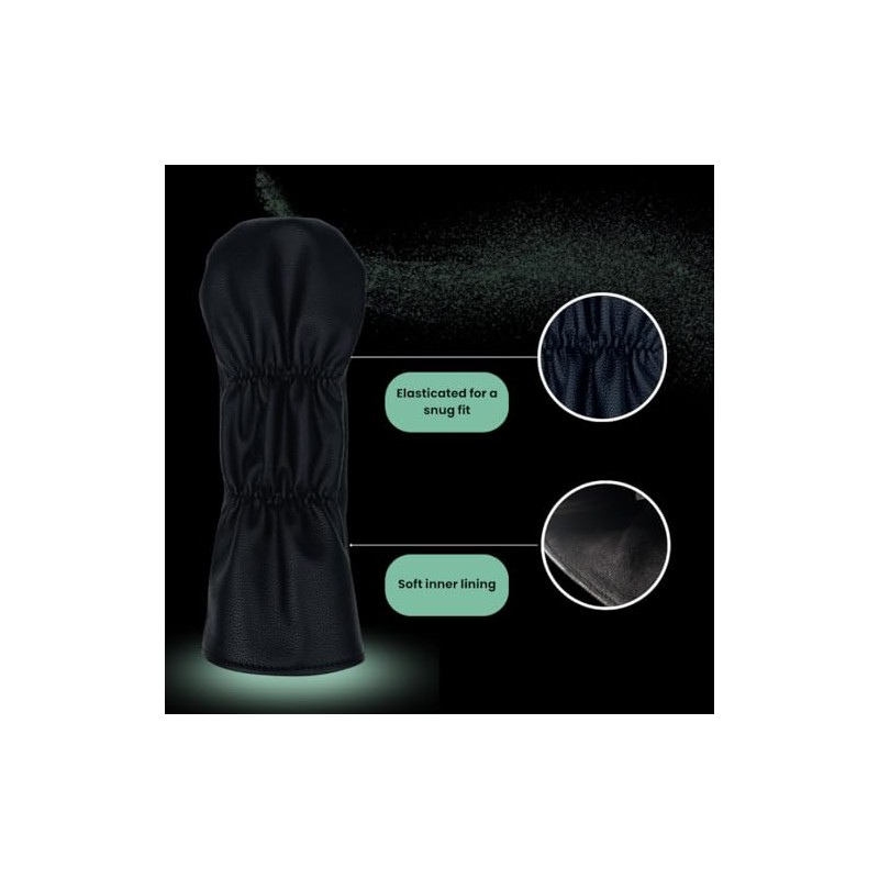 Golf Head Covers – Driver, Fairway Wood, Hybrid. Protective &