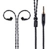 Yinyoo Upgraded Replacement Headphone Cable 8 Core Silver Plated Copper