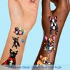 WEDDARA 101+ Bulldog Temporary Tattoos for Kids & Adults –