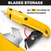 JOYUMY 2 Pack Box Cutter Utility Knife Retractable, Heavy Duty