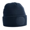 Beechfield - Circular Patch Beanie - Graphite Grey