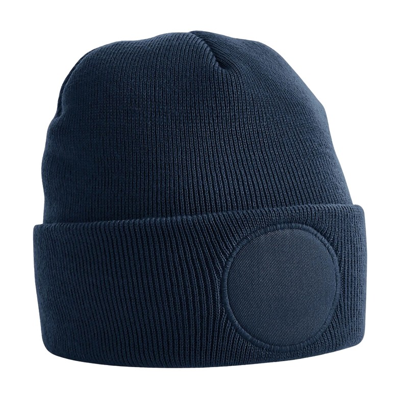 Beechfield - Circular Patch Beanie - Graphite Grey