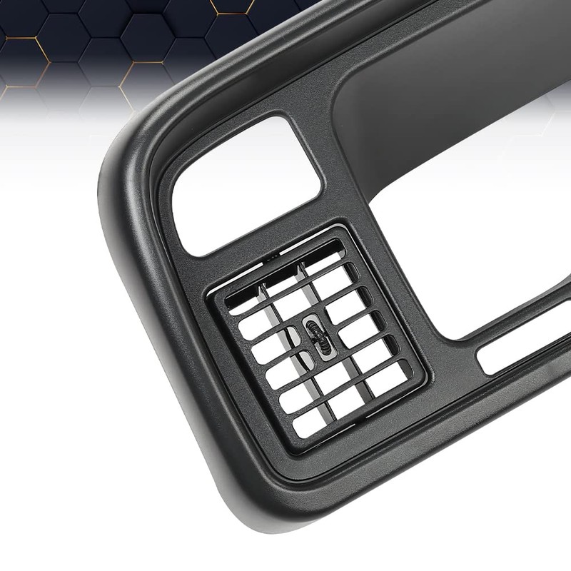 PIT66 Radio Trim Panel Surround Dashboard Compatible with Dodge Ram