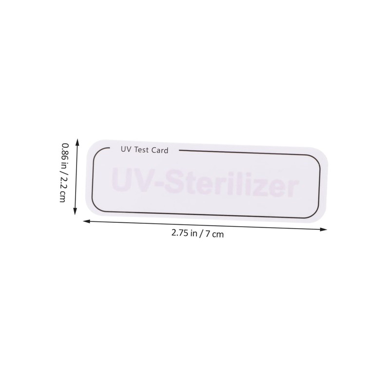 Baluue 40pcs Uv Test Cards for Uv Light Intensity Measurement