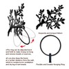 MAYJOYDIY Branch Limb Metal Towel Ring Bird Animal Towel Holder