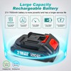 SENDRY Mini Chainsaw 6-Inch, Powerful Cordless Rechargeable Handheld Small Electric