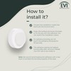 EVI Herrajes | Wall Door Stop | 1,37x0,7" | Stainless