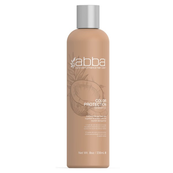 ABBA Pure Color Protect Shampoo, 8.0 Fl Oz