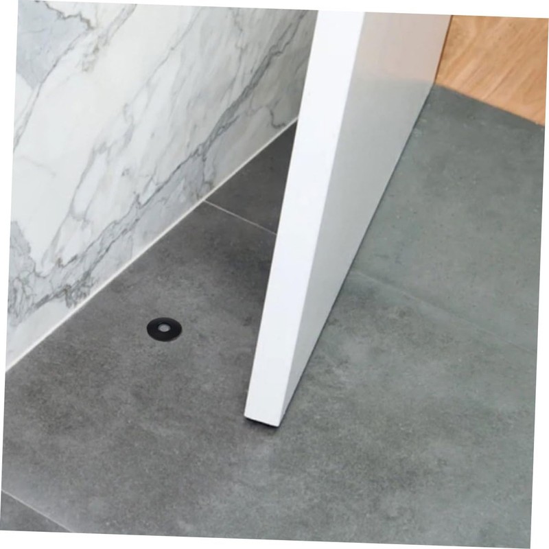 VILLFUL Invisible Door Stop Hidden Door Stopper Sturdy Stainless Steel