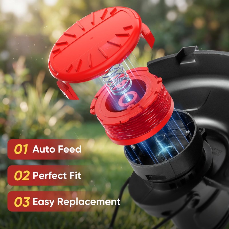 Eventronic 8 Pack CMZST0803 CMZST080 Weed Eater String Compatible with